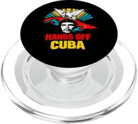 “Hands Off Cuba”, Vintage Anti-War PopSockets PopGrip for MagSafe