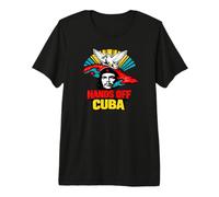 “Hands Off Cuba”, Vintage Anti-War Premium T-Shirt