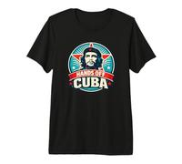 “Hands Off Cuba”, Vintage Anti-War Premium T-Shirt