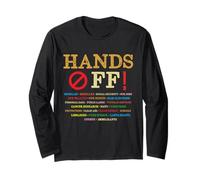 Hands Off My Social Security Political Activism Long Sleeve T-Shirt