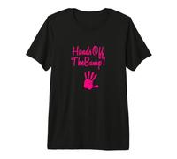 Hands Off The Bump Don't Touch My Belly Tee Premium T-Shirt