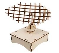 Hands on Assembly Wood Science Model Set Battlefields Radars Station for Educational Activities Physics Teaching Accessory