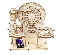 Hands on Assembly Wooden Electric Mechanical Track Physics Teaching Aid for Students Teachers School Science Project Group Science Activity Set