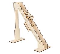 Hands on Assembly Wooden Ramps Educational Center of Gravitation Demonstrator Physics Experiment Apparatus for Students Weight Experiment Tool