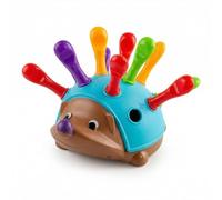 Hands-On Crocodile Puzzle Kit for Seniors - Textured Pieces for Sensory Play, Simple Assembly, Calms Anxiety, Reduces Boredom, Boosts Focus, Lightweight 250g, 15x19x15cm(Hedgehog)