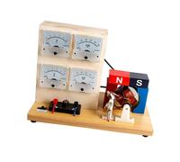 Hands-on Electromagnetic Induction Educational Crank Generator Model for Laboratory Science Experiments Science Classroom Demonstration Generator