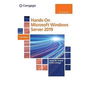 Hands-On Microsoft® Windows Server 2019 (Mindtap Course List)