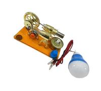 Hands on Physics Experiment Stirling Engine Generator Demonstrates Energy Transfer for Schools and Science Clubs Engine Generator