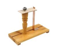 Hands on Physics Learning Tool Laboratory Equipment Wood Inertia Demonstrator with Safe Spring Mechanism for Schools Metal Spring Inertia Ball