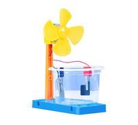 Hands on Saltwater Power Generation Fan Model Assembly Toy Children Educational Toy Teaching Tool for Science Lesson Multi Tool