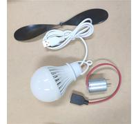 Hands On Wind Turbine Motor Set with USB Light and Propeller for Teaching Renewable Energy Concepts
