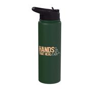 Hands that Heal Massage Therapist Stainless Steel Insulated Water Bottle