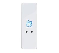 Hands Touchless Infrared Sensor Switch Adjustable Sensitivity Distance and Time Delay for Door Control, Built to Last with Materials (White 115 * 40mm)
