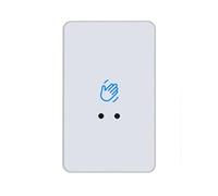 Hands Touchless Infrared Sensor Switch Adjustable Sensitivity Distance and Time Delay for Door Control, Built to Last with Materials (White 115 * 70mm)