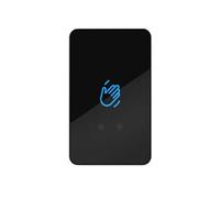 Hands Touchless Infrared Sensor Switch Adjustable Sensitivity Distance and Time Delay for Door Control, Built to Last with Materials (Black 86 * 55mm)