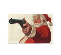 Hands Up Christmas Santa Jigsaw Puzzles Adults Puzzle Piecing for Family Games Hard Brain Games Greatest Gifts for Your Family Puzzles for Adults 1000 Piecing