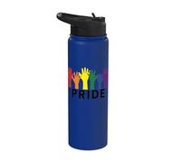 Hands Up Pride Month, Day, Parade LGBTQI Celebration Stainless Steel Insulated Water Bottle