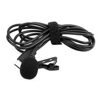 Hands- Wired Microphone, Noise Reduction Clip-on Microphone, for Live Broadcast