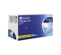Handsafe Hea00012 Powder-Free Gloves, Nitrile, Medium, Blue (Pack Of 200)