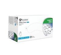Handsafe Powder-Free Vinyl Gloves Large Clear (Pack of 100) GN65
