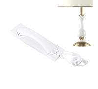 Handset Cell Phone - C-Type Wired Plug-in, Headset with Microphone Retro Telephone Handset for House Business Workplace School Classroom Decor Perfect for Video Conferencing Calls Meetings