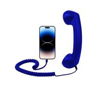 Handset Mobile Phone, Retro Type C, Comfortable Phone with Built-in Microphone | Convenient Accessory for Offices, Travel, Kitchen, Bedside Table, Bathroom, Bed, Desk, Living Room, School