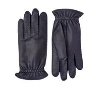 Handsewn Elk Leather Gloves with Cashmere Lining - male - Hestra - Gloves - Blue - 9 1/2 IN - Accessories 9 1/2 IN