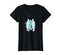 Handshake After Squash Game Value Graphic T-Shirt, Women, Black, M