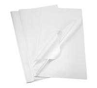 Handship 20Pcs White Wrapping Paper 56x56cm Waterproof Square Tissue Paper with Pearly Shimmer Finish for Wedding Bouquet Birthday Gift Bridal Shower Floral Wrap