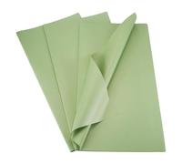 Handship Light Green Nature Gift Wrap 56x56cm 20 Sheets Waterproof Flower Wrapping Paper Solid Color Wrapping Paper for Spring Birthday Garden Party Housewarming Present Wrap