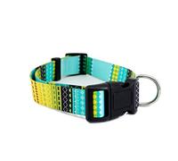 Handsmdog Dog Collar with Buckle for Large Medium Small Dogs, Basic Dog Collar for Boy Girl Dog es and Sports Dog, Looks Cute! (C1 | Lemon Green Small)