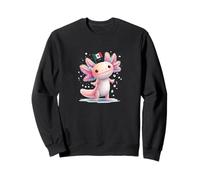 Handsome Axolotl Animal for Mexican Animals Lovers Sweatshirt
