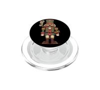 Handsome Cigar Nutcracker Look for Xmas Cigars Lovers PopSockets PopGrip for MagSafe
