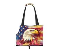 Handsome Eagle Dog and Cat Sling Carrier - Pet Carry Bag, Suitable for Puppy, Small Cats Outdoor, Black,