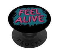 Handsome Feel Alive Emblem for Adults and Kids PopSockets Adhesive PopGrip