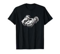 Handsome Hands with Handcuffs Look T-Shirt