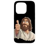 Handsome Jesus Christ with Thumb up Look Case for iPhone 15 Pro