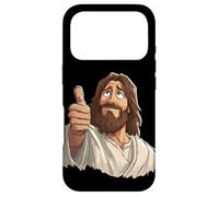 Handsome Jesus Christ with Thumb up Look Case for iPhone 17 Pro
