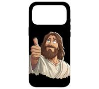 Handsome Jesus Christ with Thumb up Look Case for iPhone 17 Pro Max