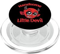 Handsome Little Devil Baby Cartoon Character For Kids PopSockets PopGrip for MagSafe