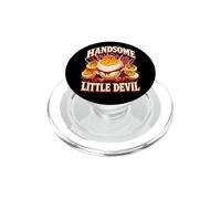 Handsome Little Devil Deviled Eggs Bootleg Egg Dad Joke Pun PopSockets PopGrip for MagSafe