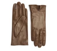 Handsome Stockholm Essentials Leather Gloves - Taupe - S