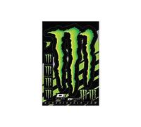 Handsomemen Universal Monster Claw Decal Sheet - Black Cartoon Sticker - 12in. x 18in. - Plastic - Great for Vehicles, Multiple Surfaces
