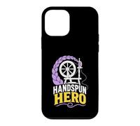 Handspun Hero Spinner Fiber Art Case for iPhone 12 mini