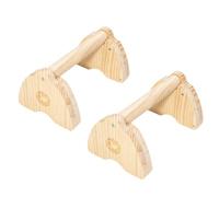 Handstand Bars Wooden Non-Slip Gymnastics Parallel Workout Equipment