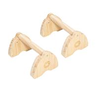 Handstand Bars Wooden Non-Slip Gymnastics Parallel Workout Equipment