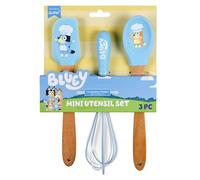Handstand Kitchen Bluey Silicone Baking Utensil Set with 9" Spoon, 8.75" Spatula and 8.5" Whisk