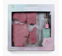 Handstand Kitchen Hello Kitty Commemorative 50th Anniversary Cookie Baking Set with Cookie Stamps and Frosting Bag