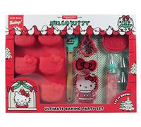 Handstand Kitchen Hello Kitty Ultimate Holiday Baking Party Set with Cupcake Mold, Cookie Cutters and More