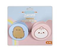 Handstand Kitchen Smoko Friends Kawaii 2.36" Chip Clip Set - Tayto Potato and Lil B Dumpling